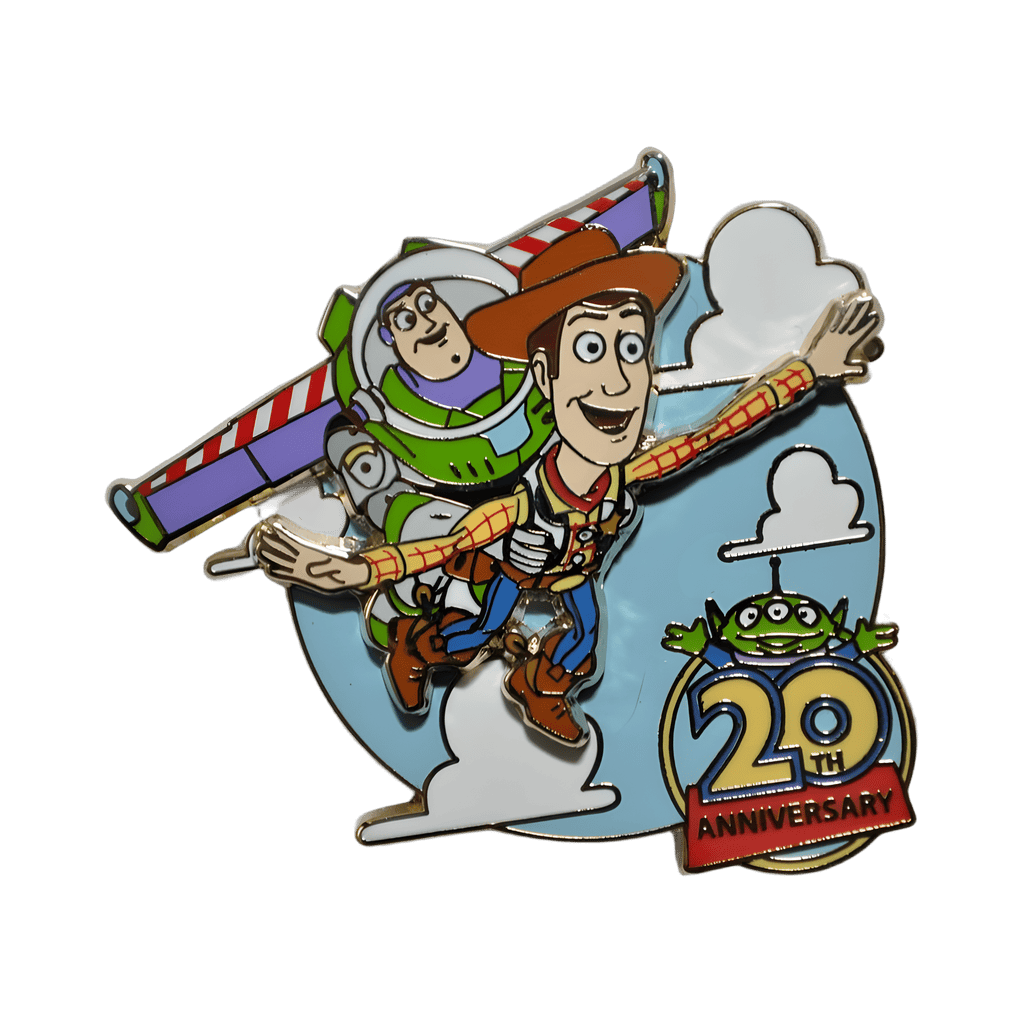 Woody and Buzz Disney pin