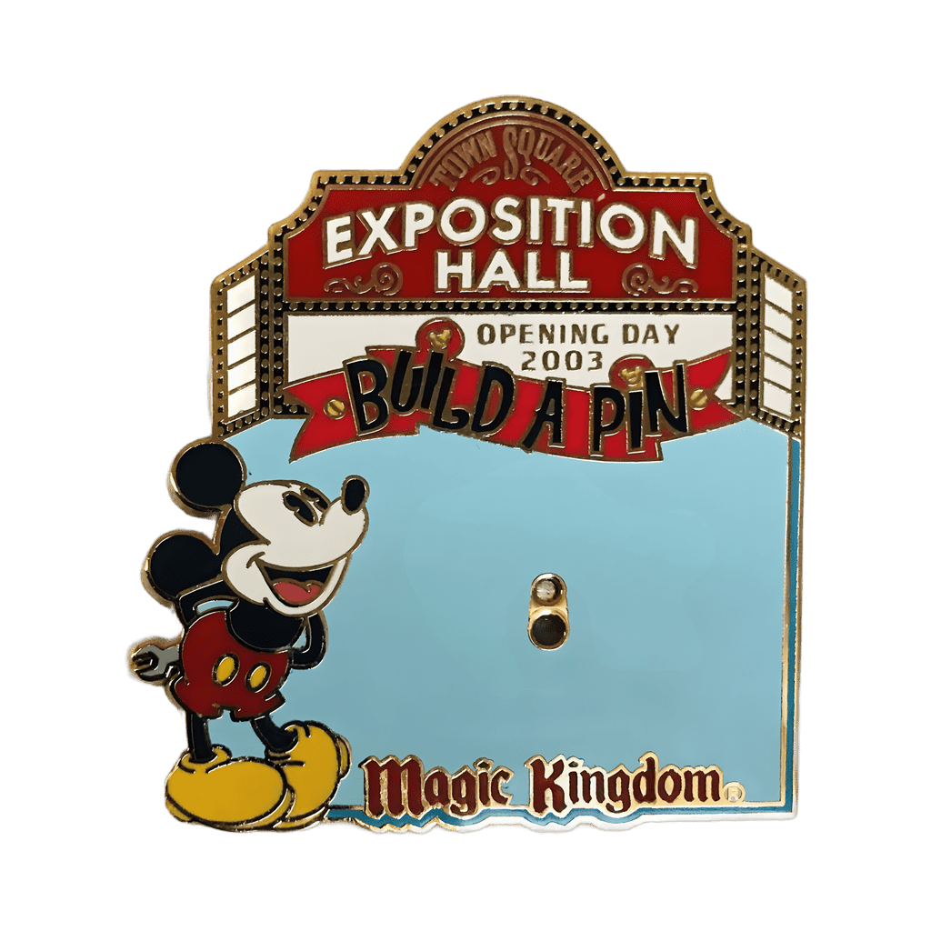 Mickey Mouse at Exposition Hall Opening Day Base Disney pin