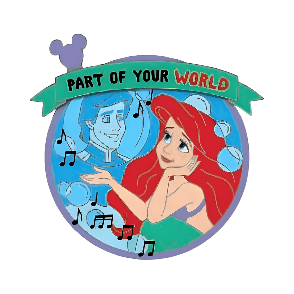 The Little Mermaid - Part of Your World Disney pin