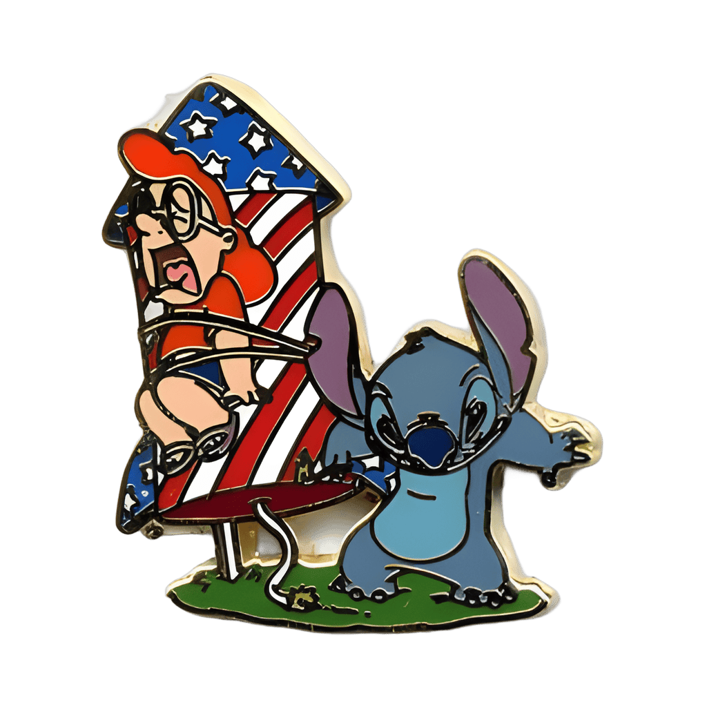 Mertle and Stitch Disney pin