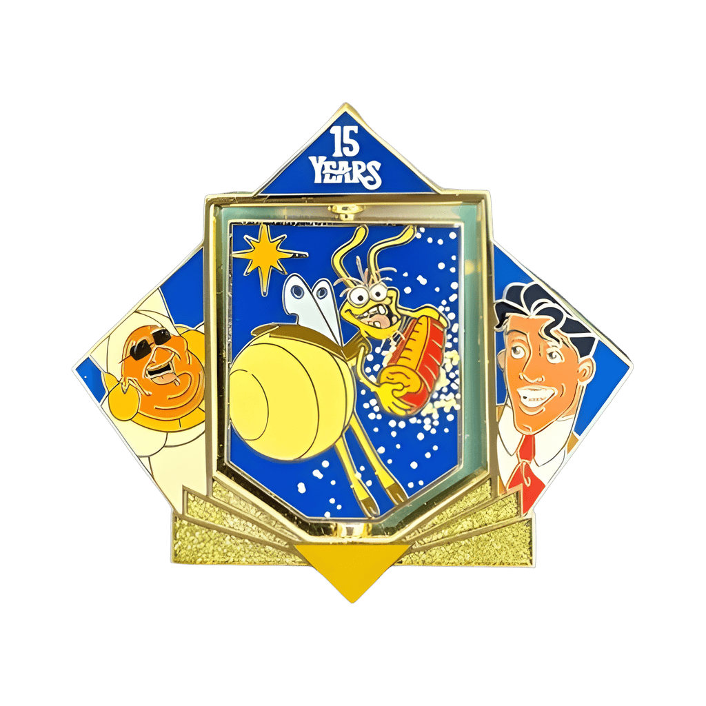 Louis & Ray Spinner Disney pin