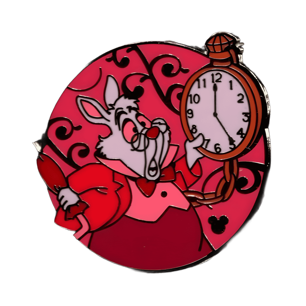 White Rabbit Disney pin