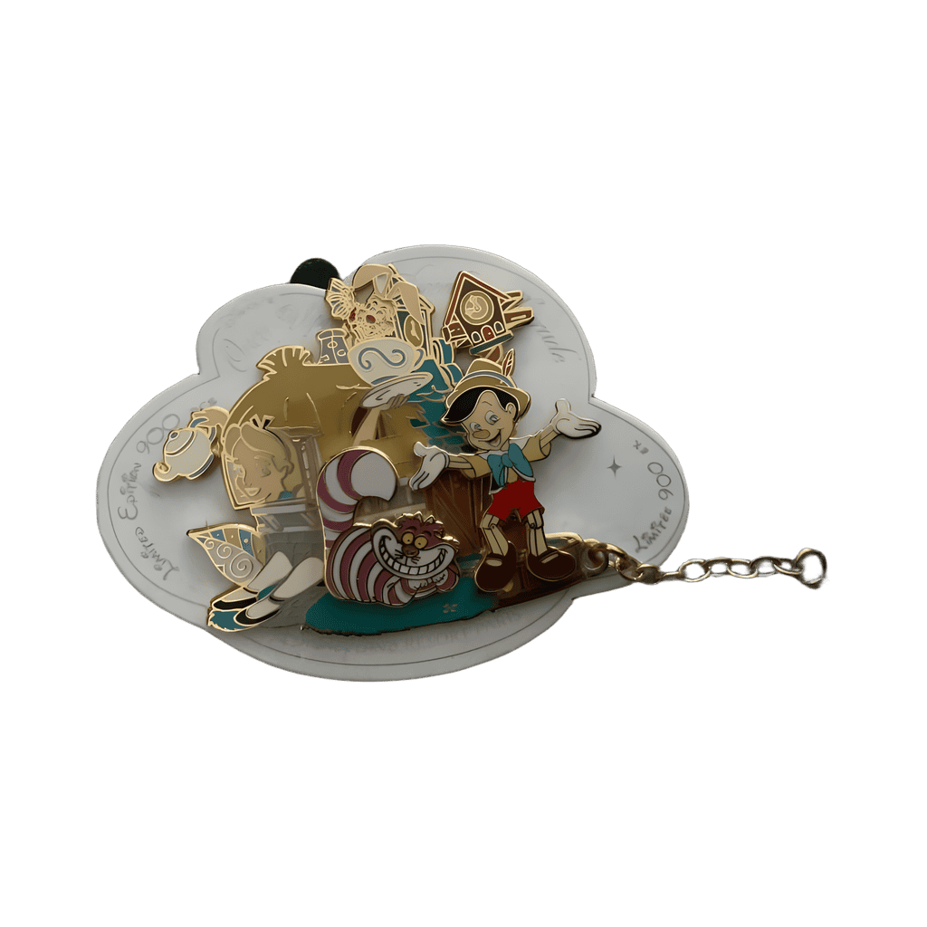 Alice & Pinocchio Disney pin