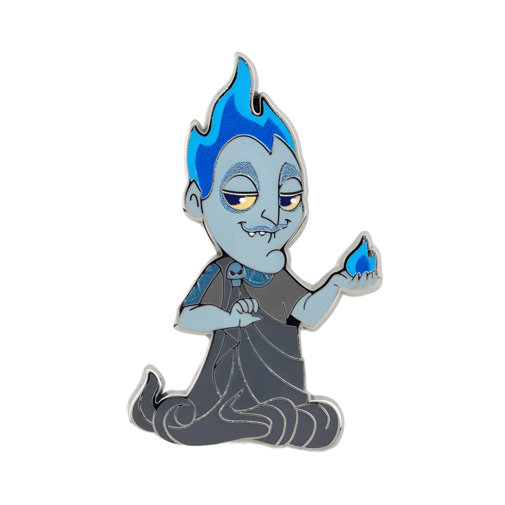 Hades with Fire Disney pin