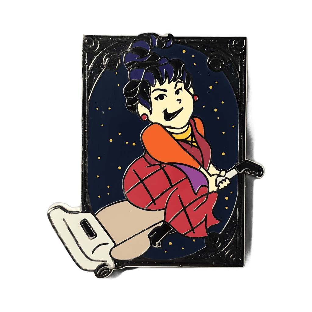 Mary on Vacuum Disney pin