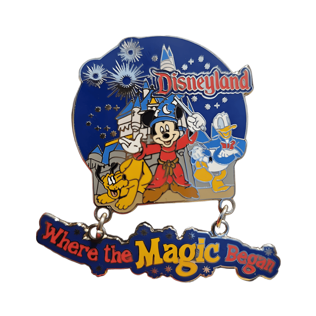 Pluto, Sorcerer Mickey, Donald Disney pin
