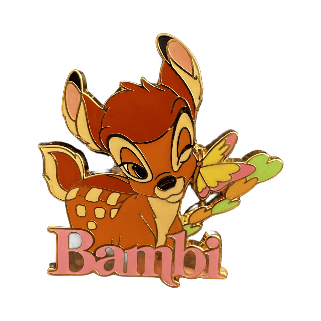 Butterfly on his Cheek Disney pin