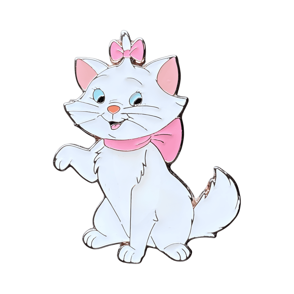 Marie Lifted Paw Disney pin