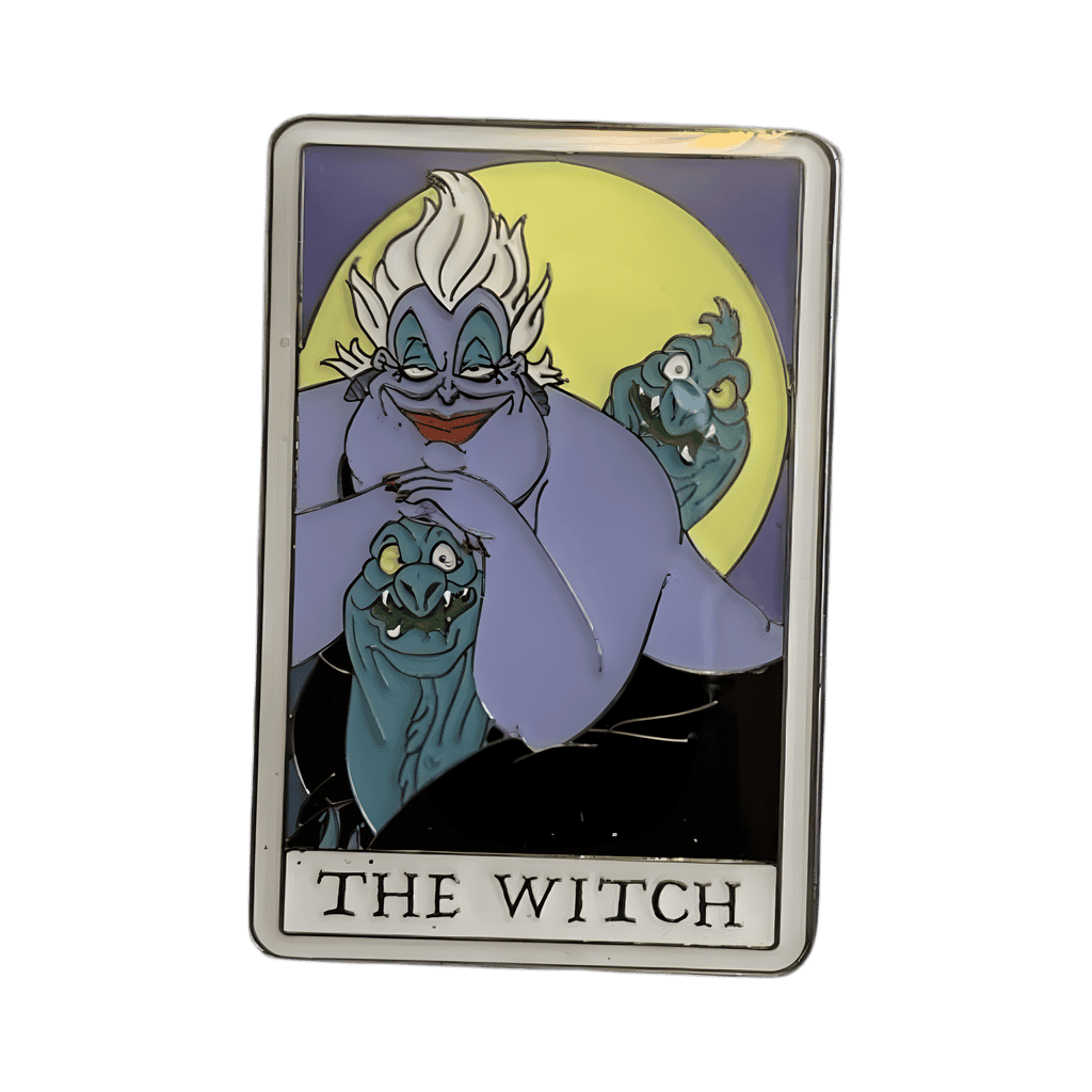 Ursula Tarot card Disney pin