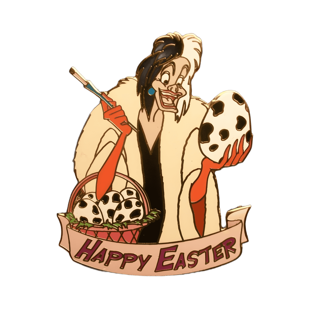 Cruella De Vil Disney pin