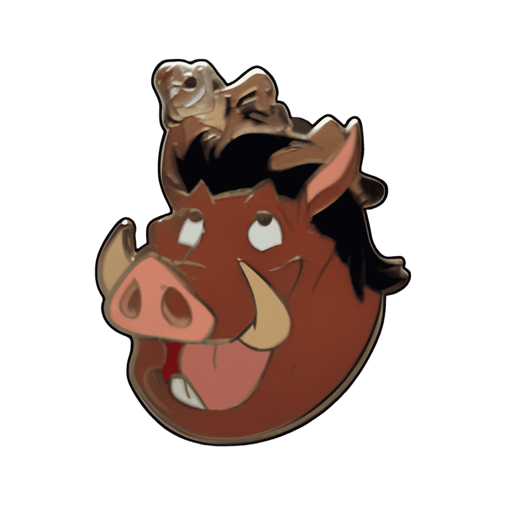 Timon & Pumbaa Disney pin