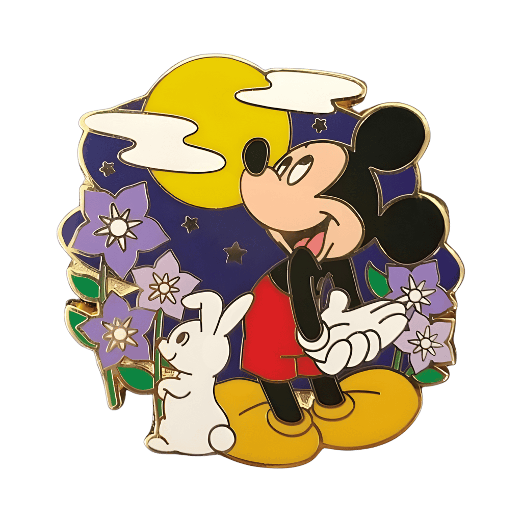 September - Chinese Bellflower - Mickey Mouse Disney pin
