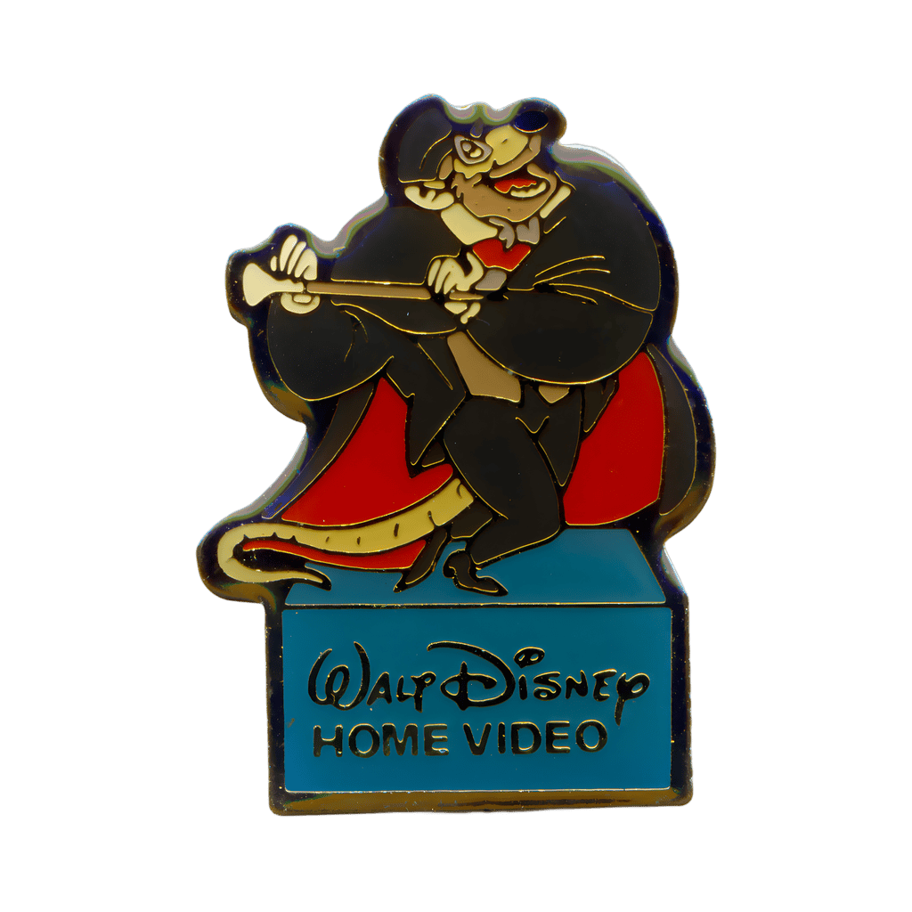 Professor Ratigan Disney pin