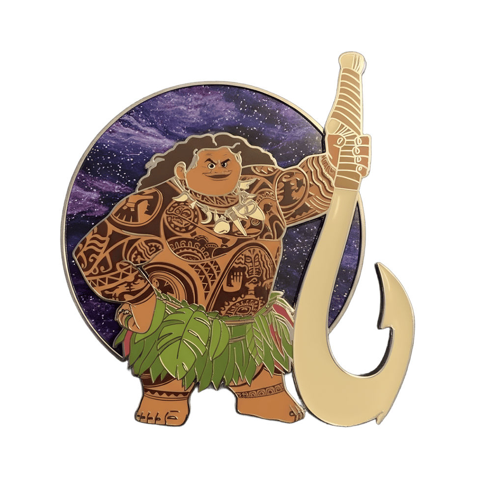 Maui with Hook Disney pin