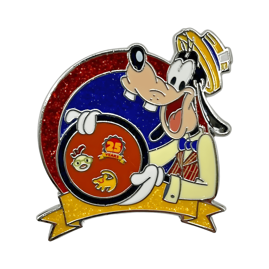 Goofy Dressed as Scoop Sanderson Disney pin