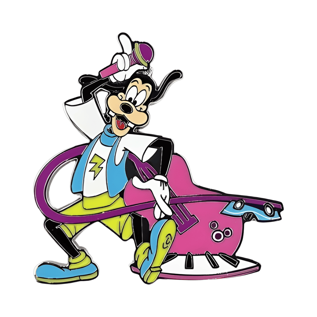 Goofy with Microphone - Rock 'n Roller Coaster Disney pin