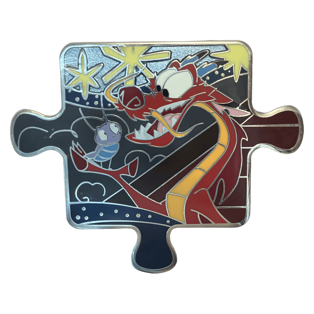 Mushu and Cri-Kee Disney pin