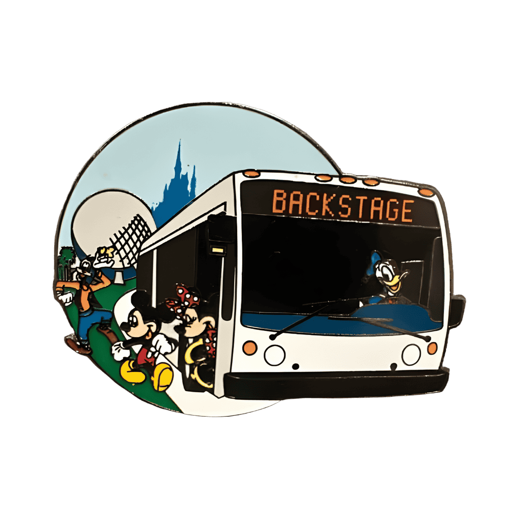 Fab 4 Bus - Mickey, Minnie, Goofy and Donald Disney pin