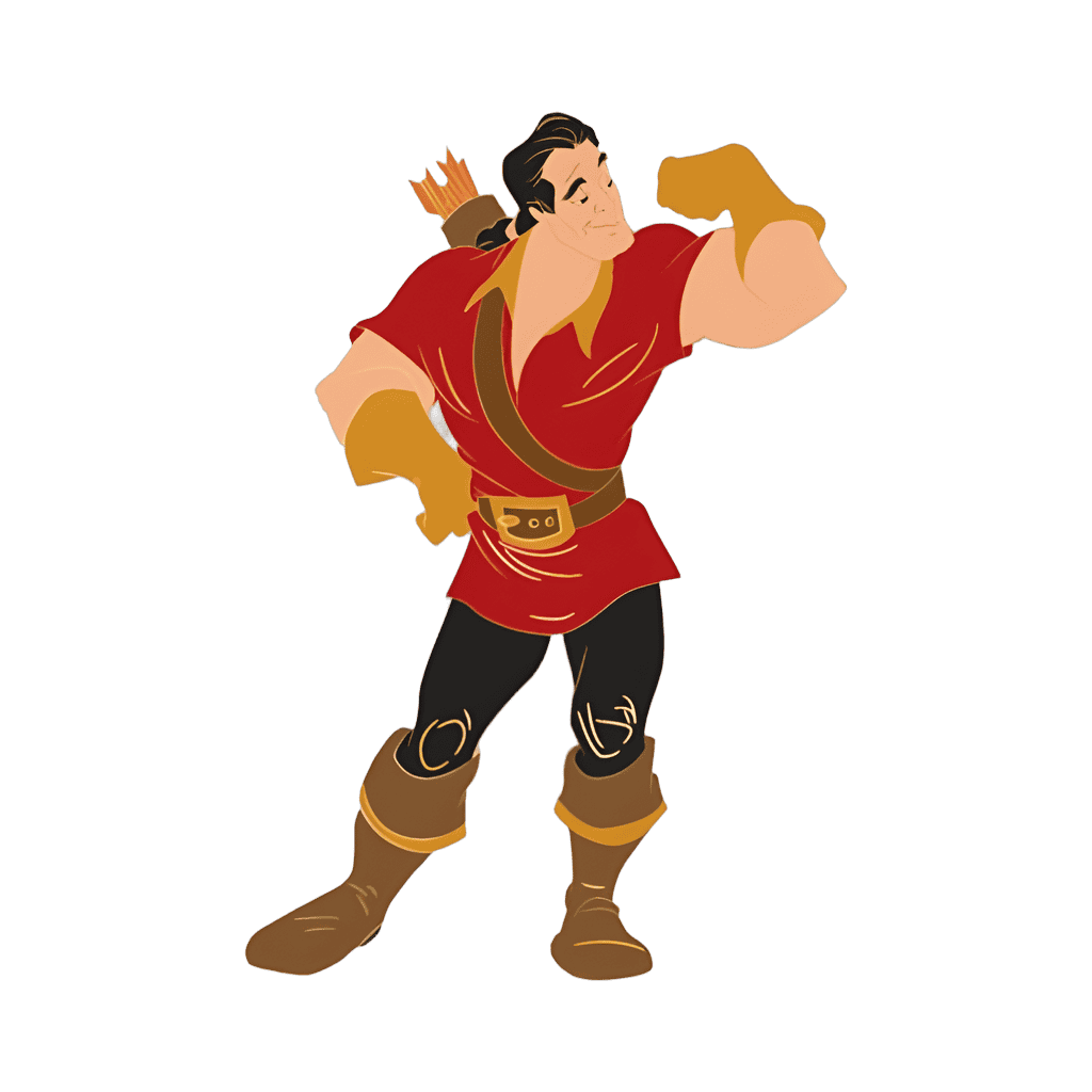 Gaston Disney pin