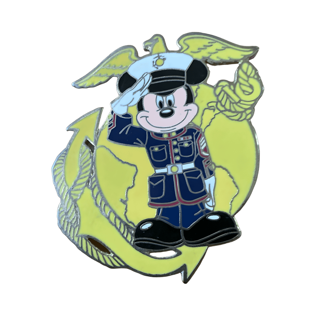 Mickey Mouse - US Marines Disney pin