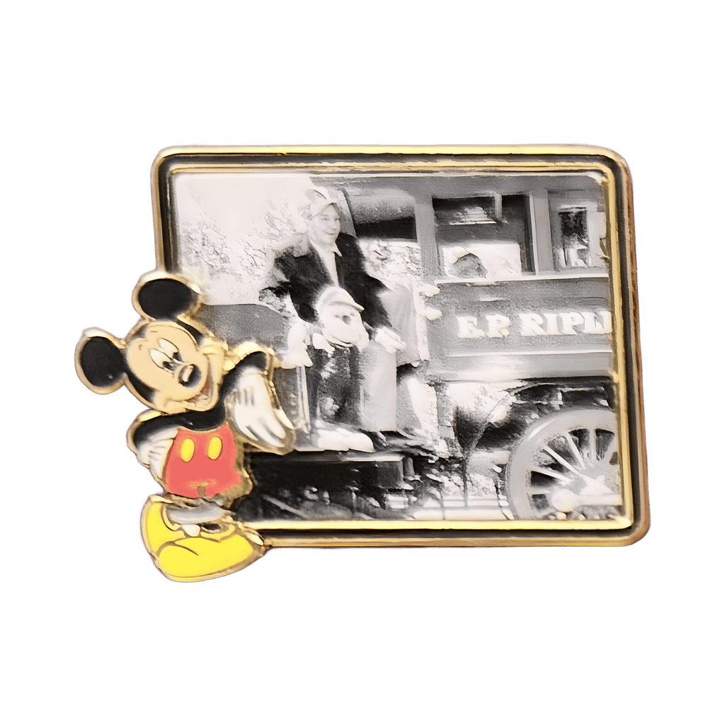 Riding E.P. Ripley Train Disney pin