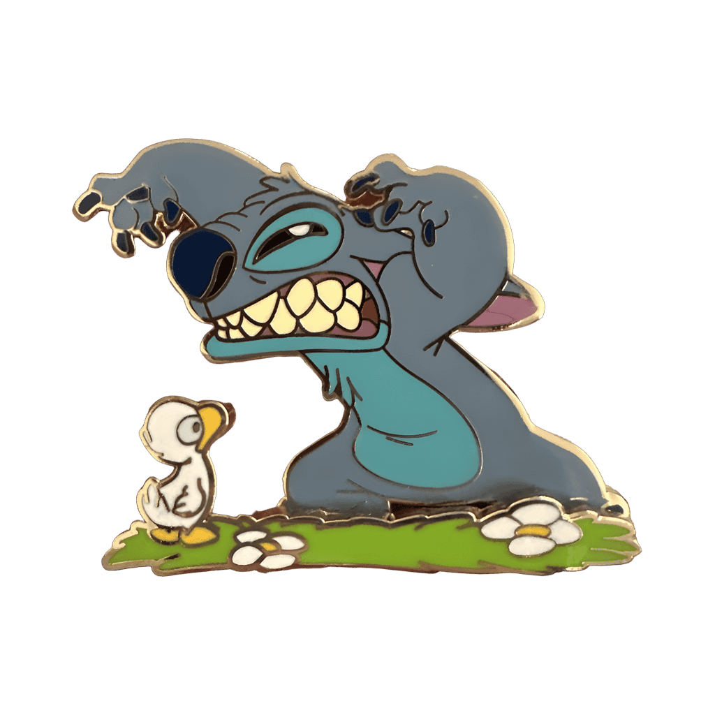 Stitch with Duck - I Feel Wicked Disney pin