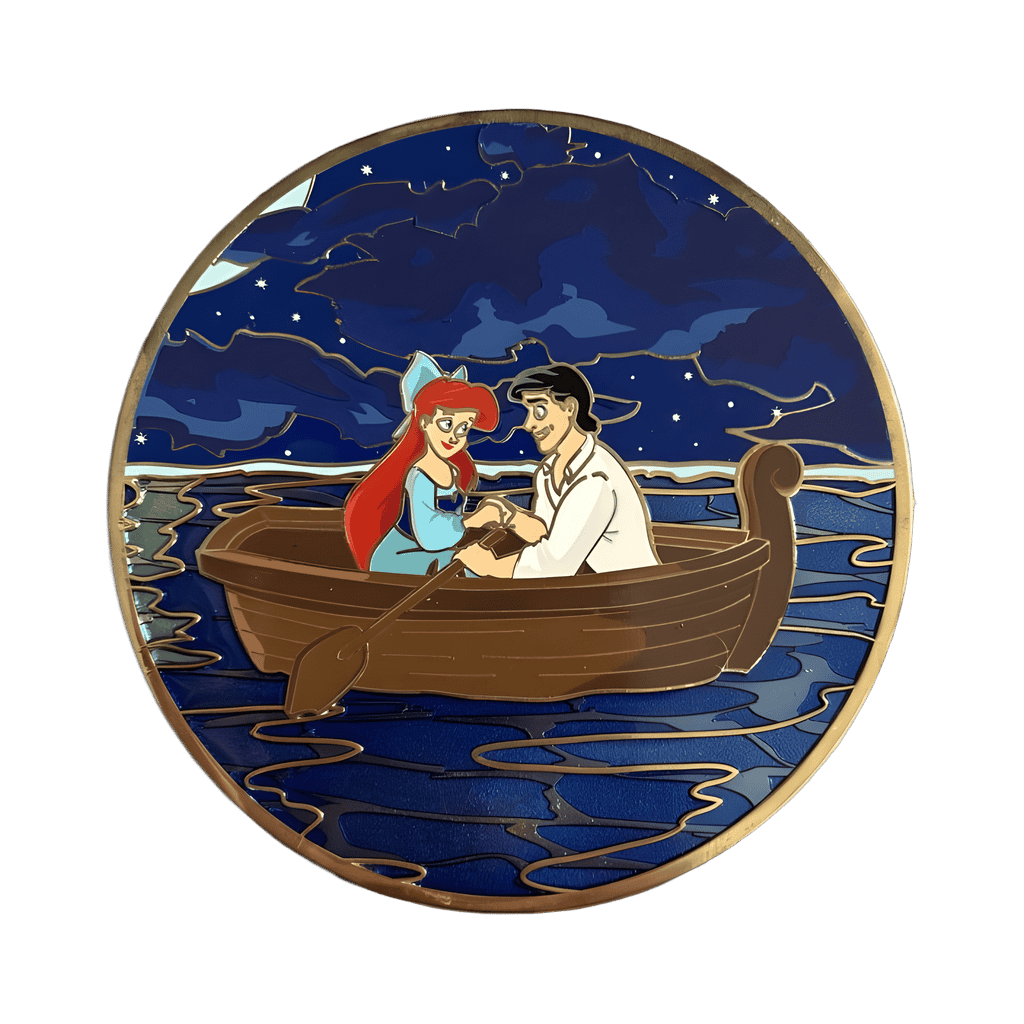 Ariel and Eric Boat Ocean Disney pin