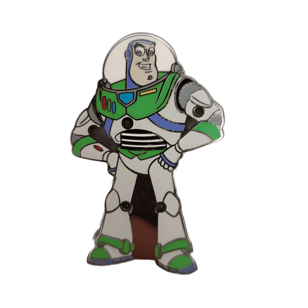 Light-Up Buzz Light Year (Looking Right) Disney pin
