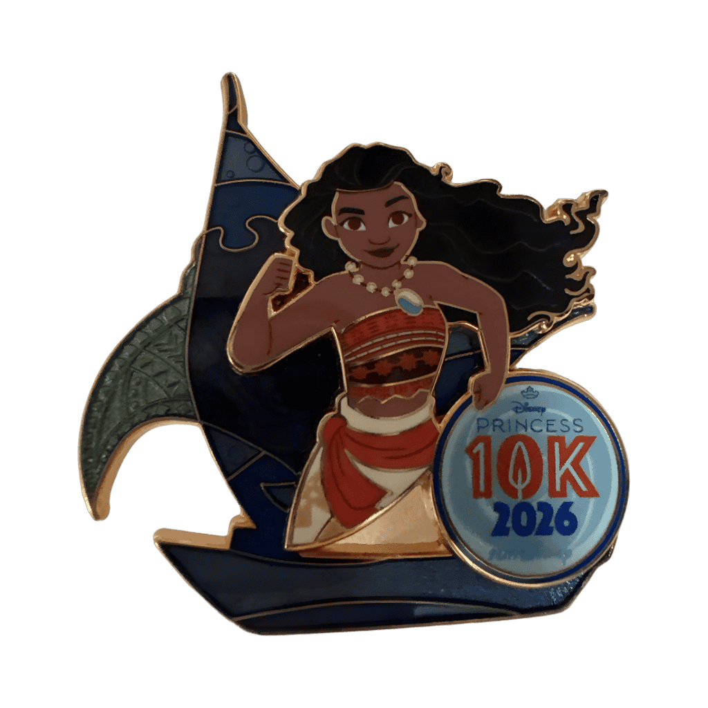 Run Disney 10k 2026 Moana Disney pin