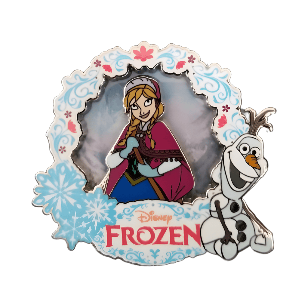 Anna and Olaf Disney pin
