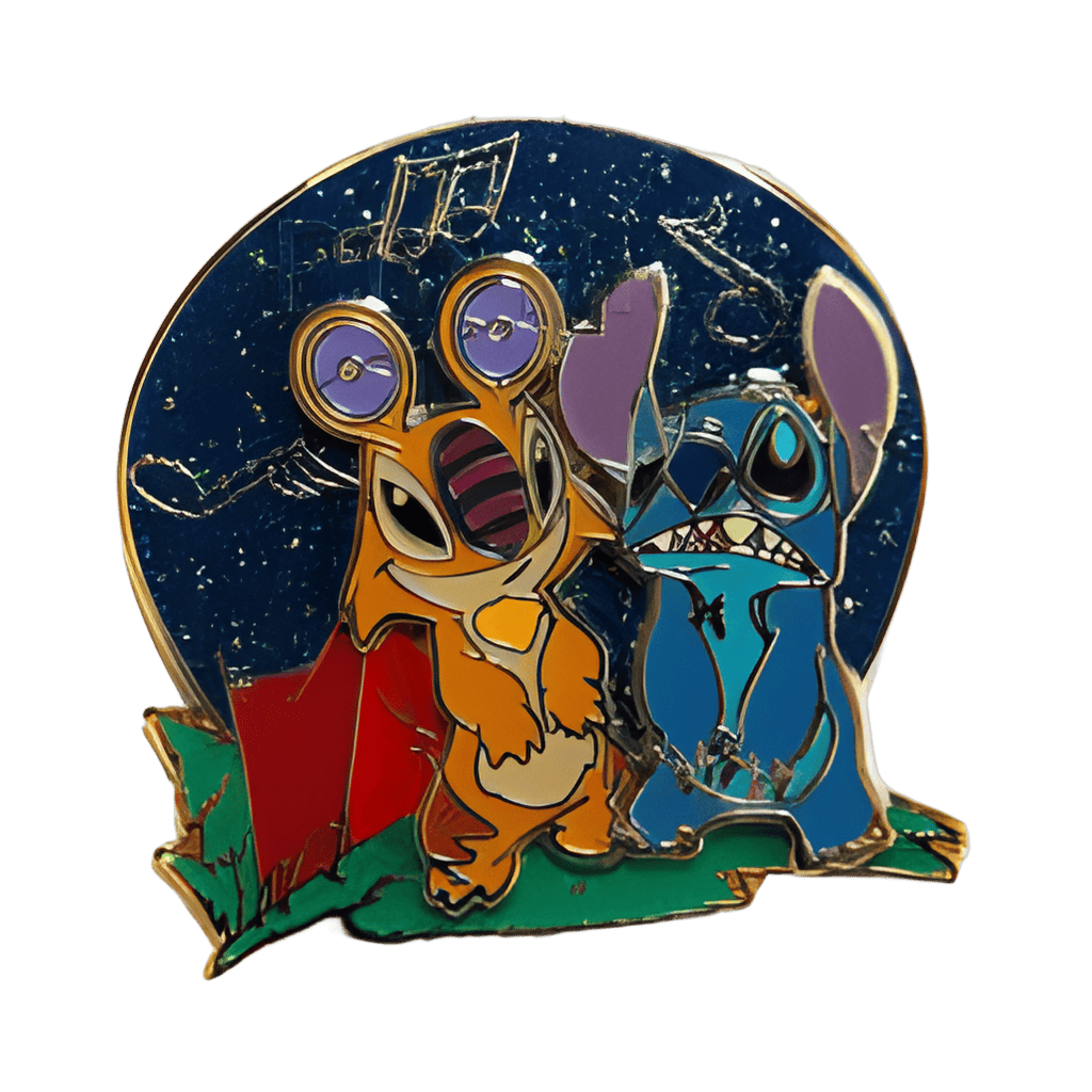 Experiment 258 - Sample Disney pin