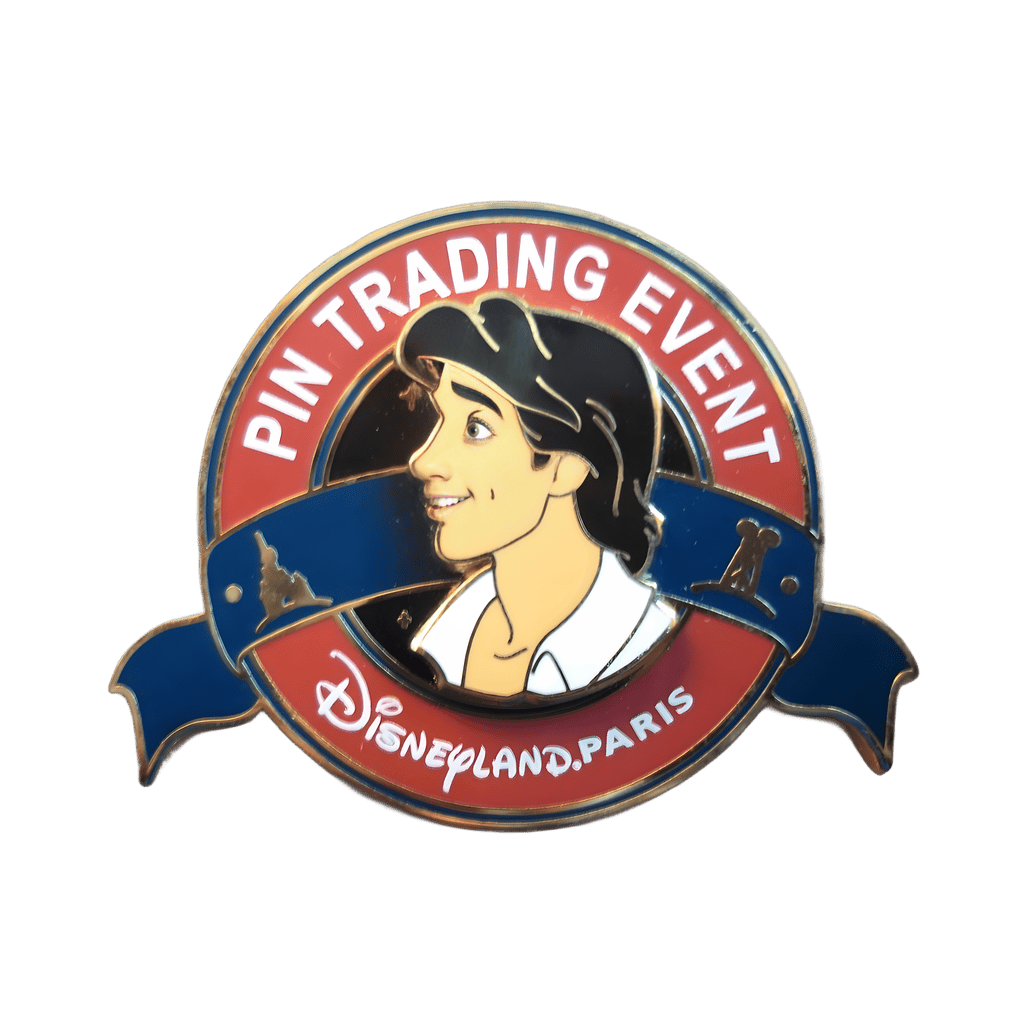 PTE Prince Eric Disney pin