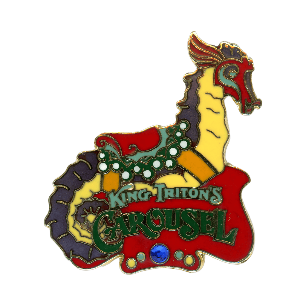 Seahorse Disney pin