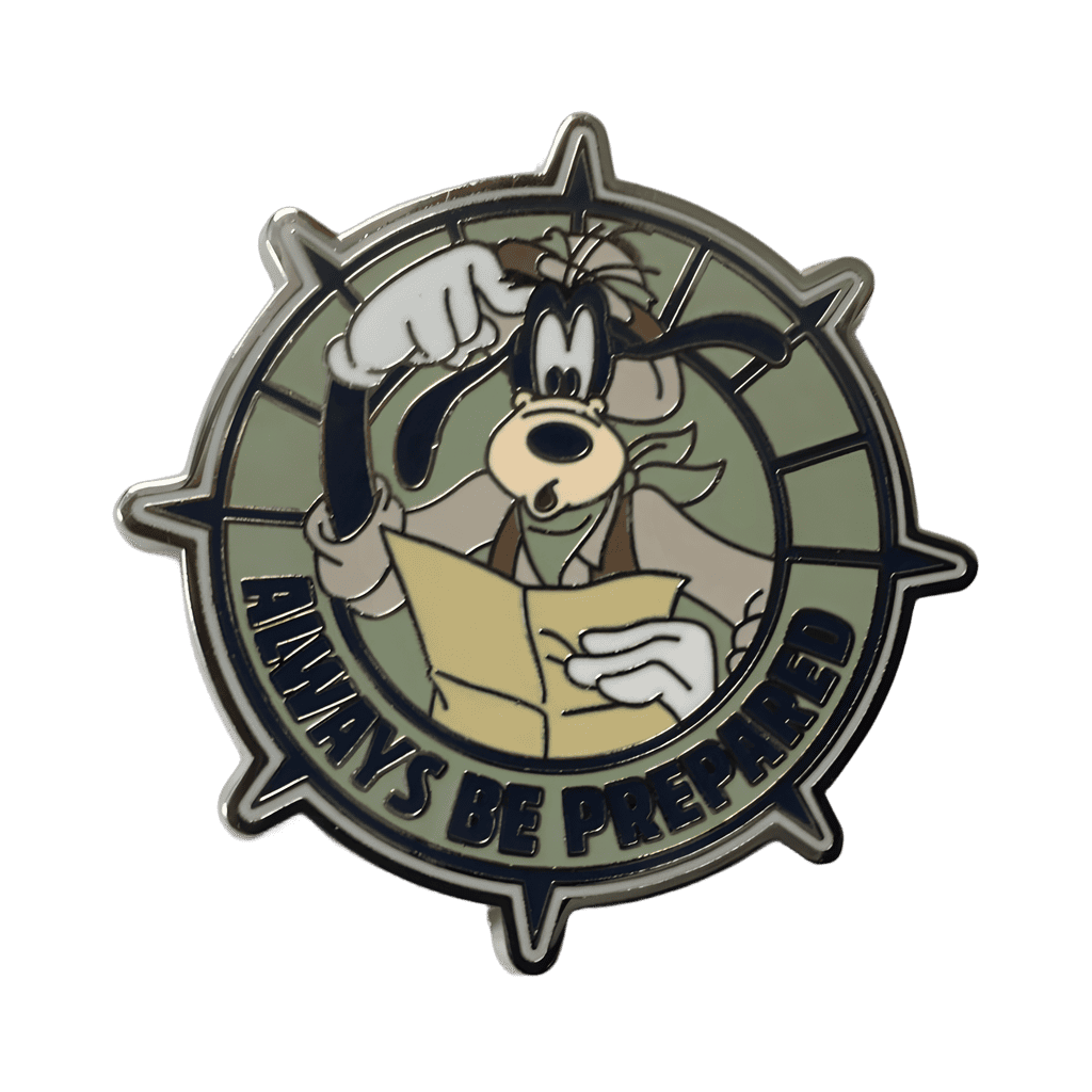 Goofy - Always Be Prepared Disney pin
