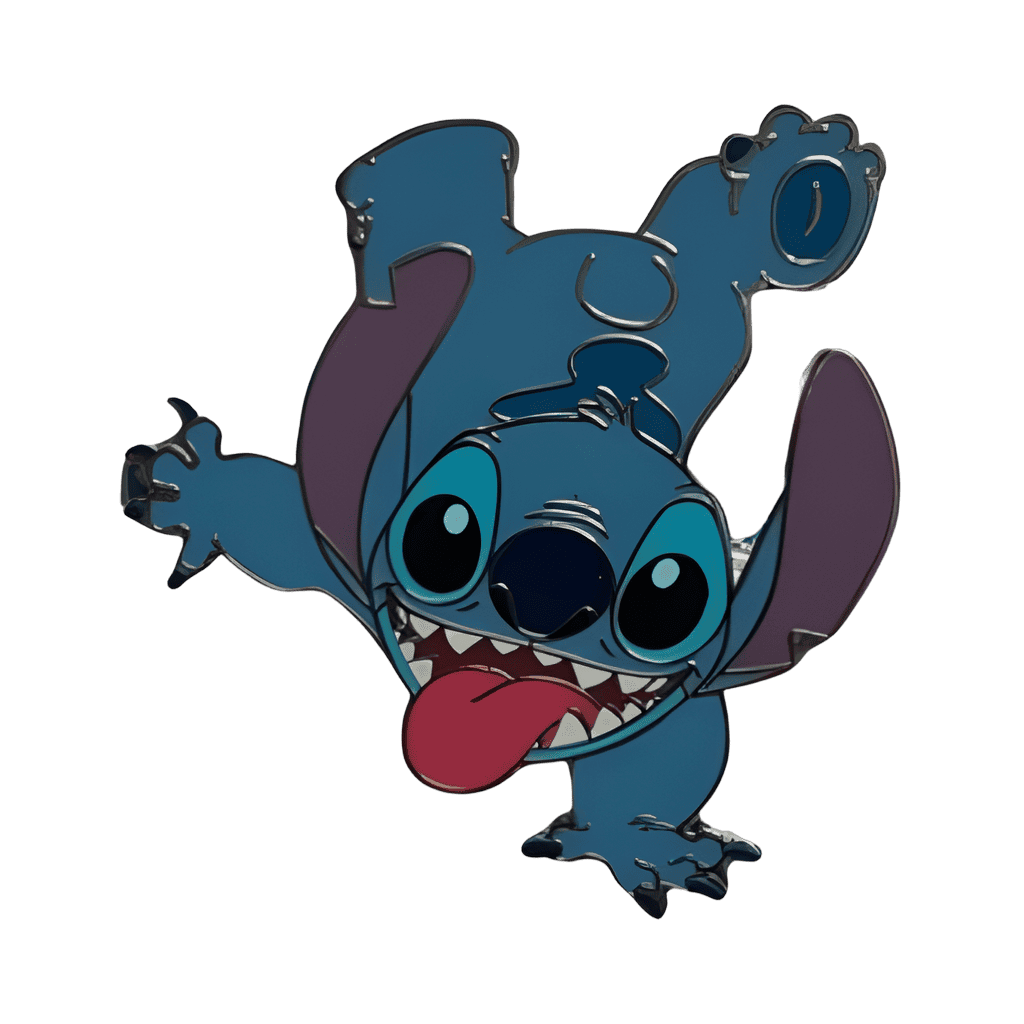 Stitch Balancing on one Hand Disney pin