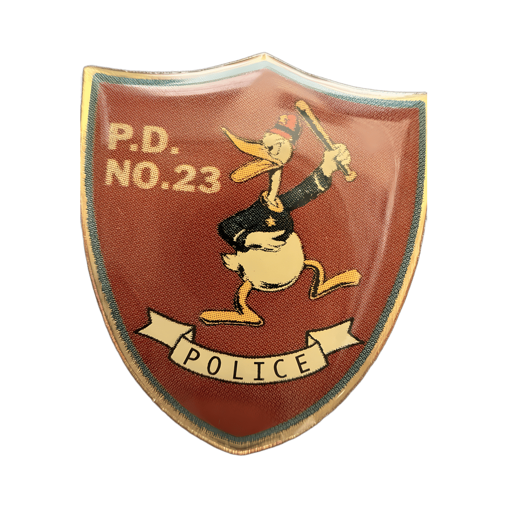 Donald Duck as policeman Disney pin