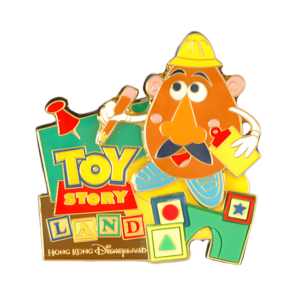 Mr. Potato Head Disney pin