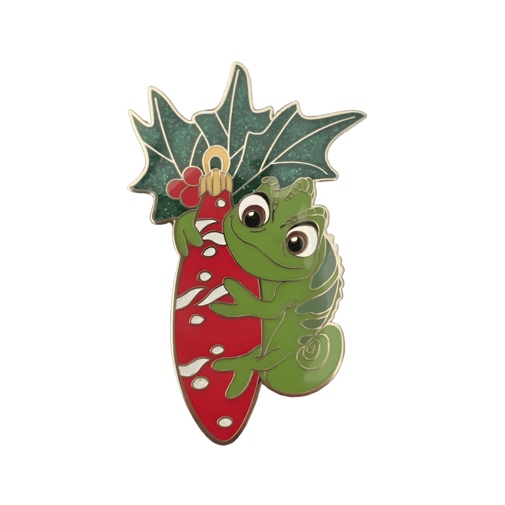 Pascal Christmas Ornament Disney pin