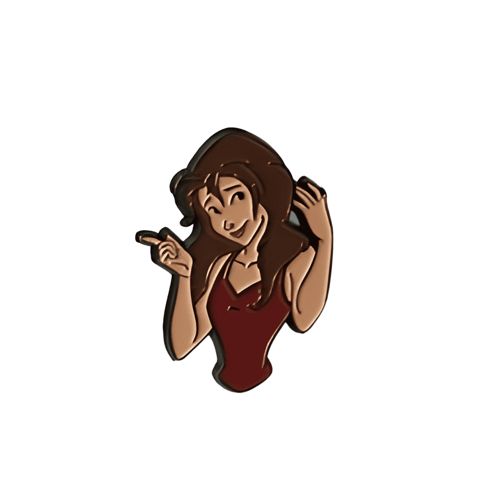 Jane (Black) Disney pin