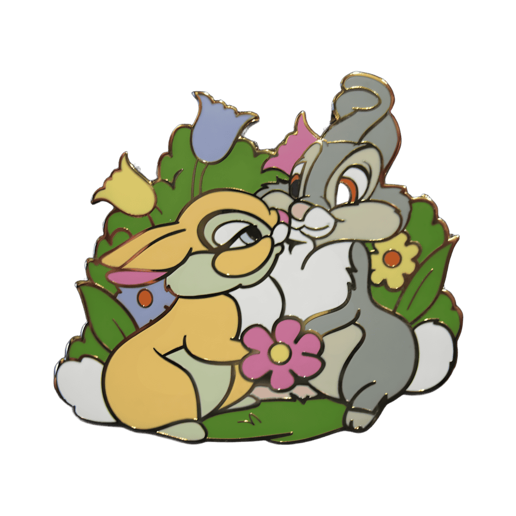 Thumper and Miss Bunny Disney pin