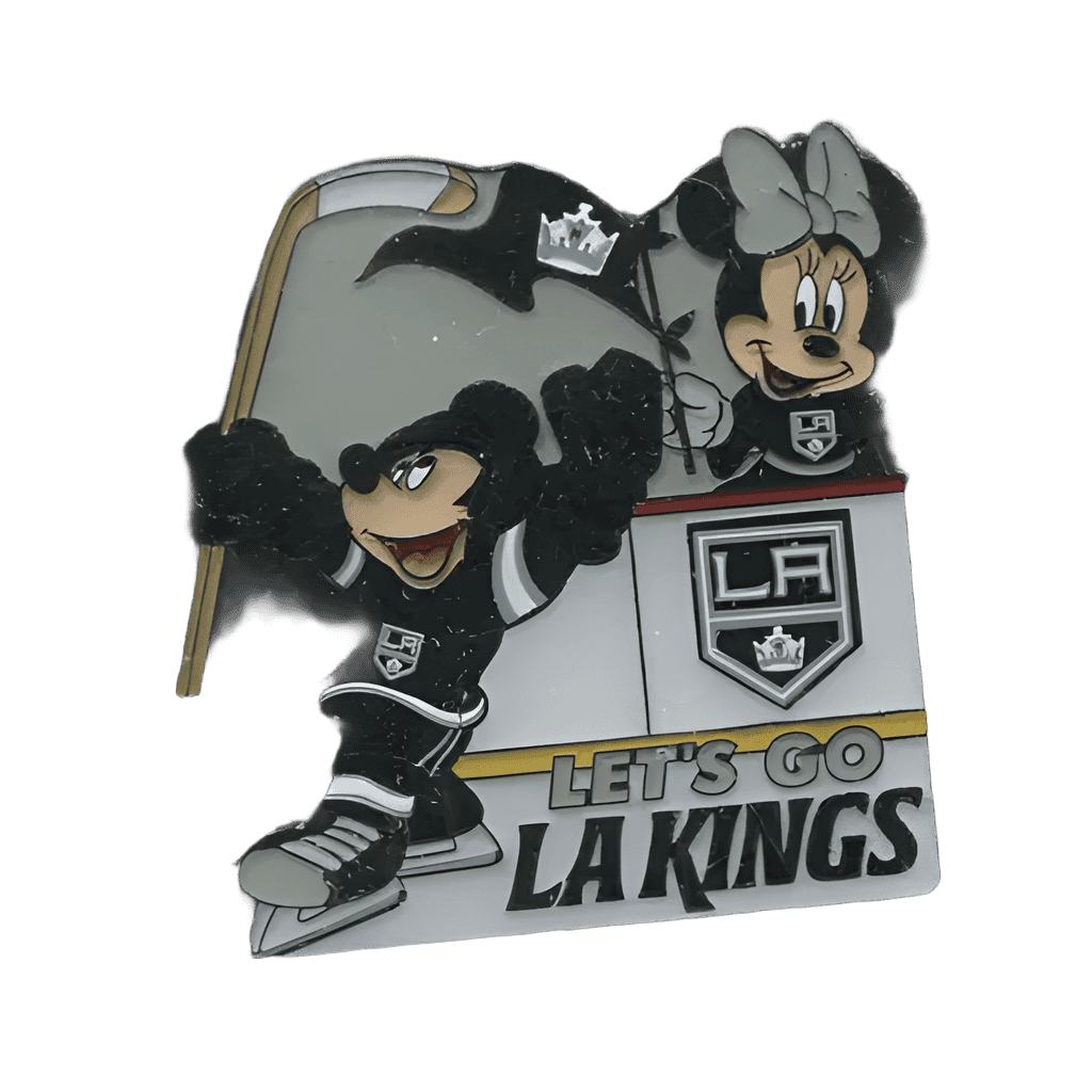 NHL National Hockey League LOS ANGELES KINGS Mickey Minnie Pin Disney pin