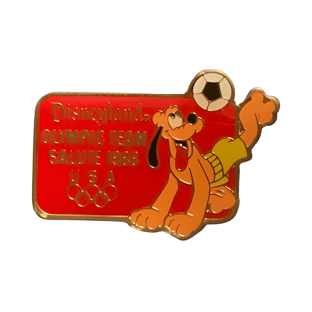 Pluto (Soccer) Disney pin