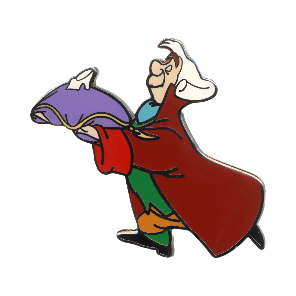 Footman Carrying the Glass Slipper on a Pillow Disney pin