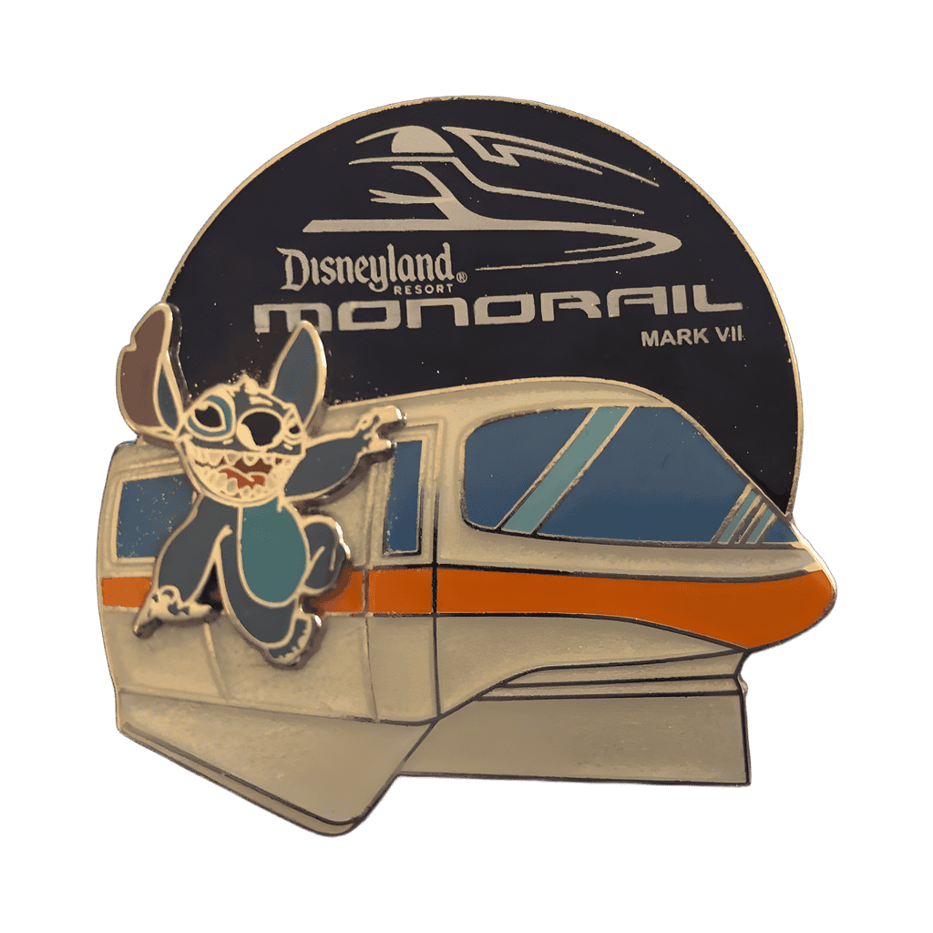 Stitch - Mark VII Monorail Disney pin