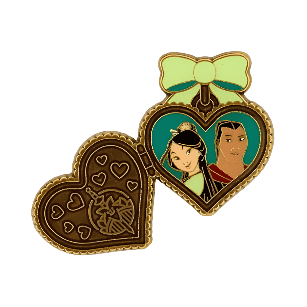 Mulan and Shang Disney pin