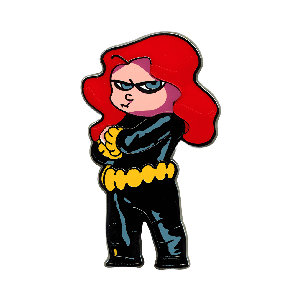 Black Widow Disney pin