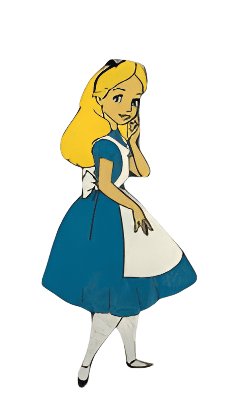 Alice & Dinah Disney pin