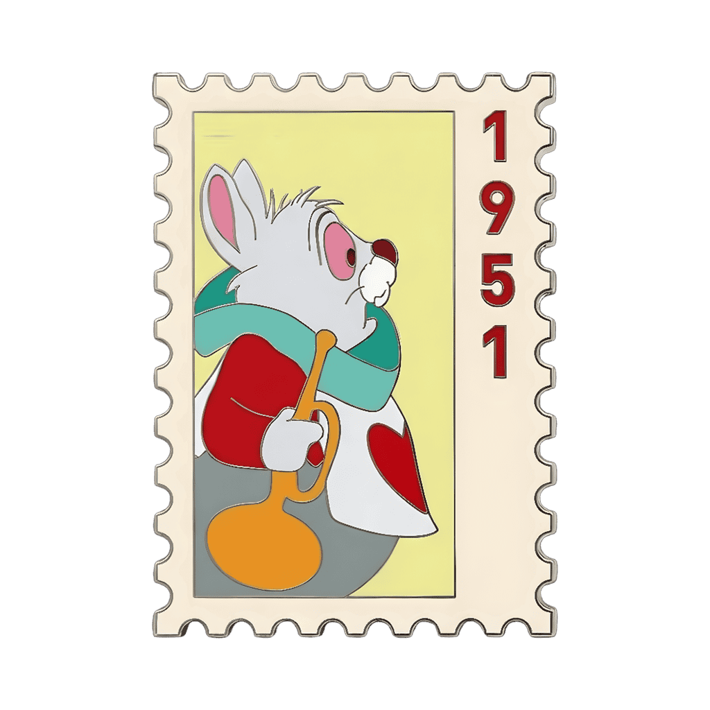 White Rabbit Disney pin