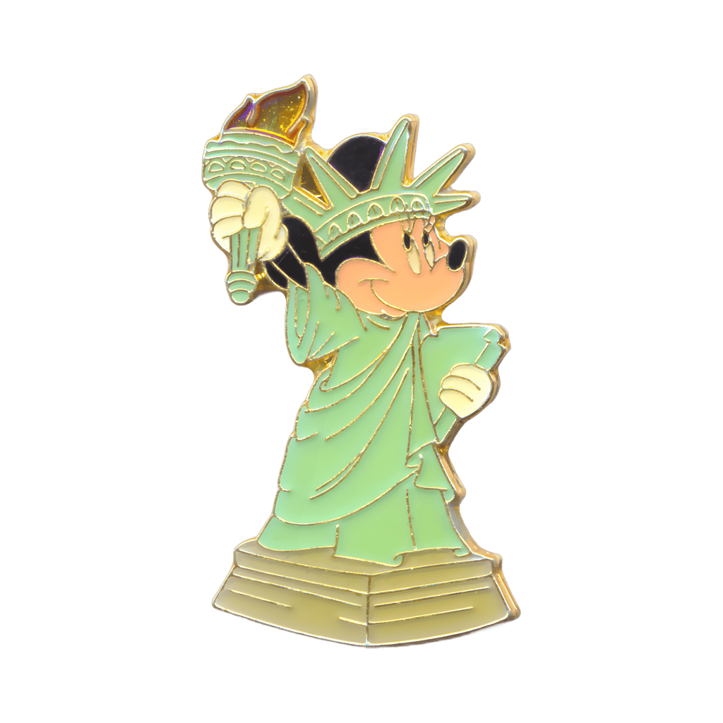 Minnie Dress as the Statue of Liberty Disney pin