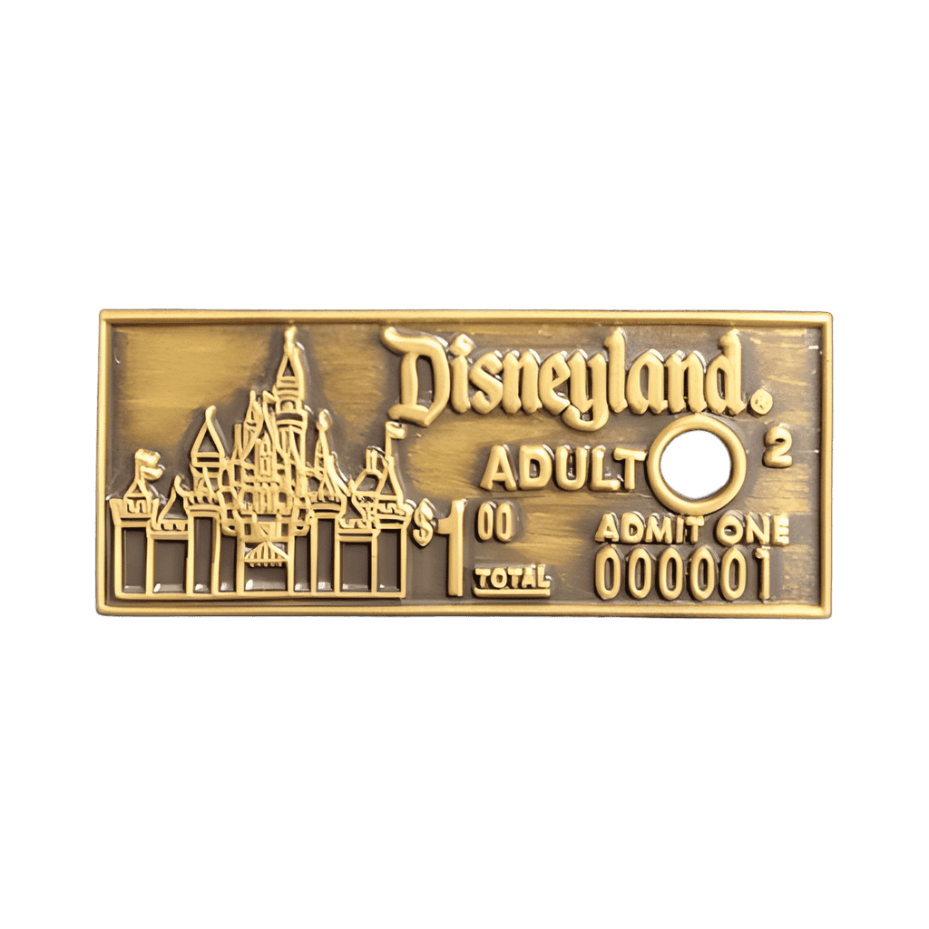 Bronze - Opening Adult Ticket Disney pin